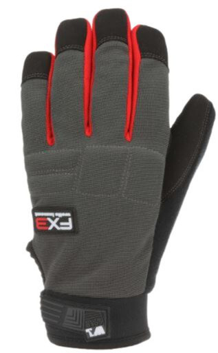 Wells Lamont FX3 Men's Fleece-Lined Synthetic Leather Work Gloves