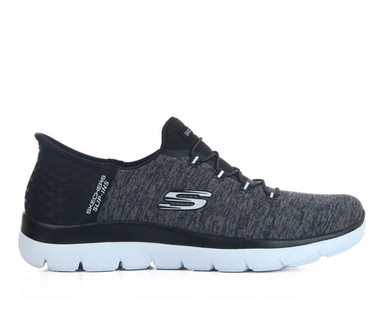 Skechers Women's Summit Slip-Ins Black/White Sneakers