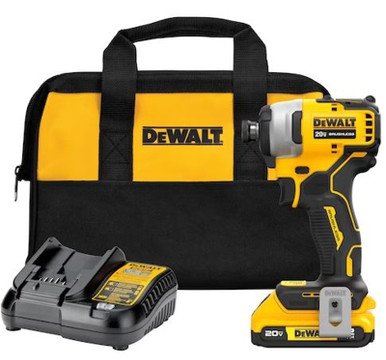 DeWalt ATOMIC 20V MAX* Brushless Cordless 1/4 in. Compact Impact