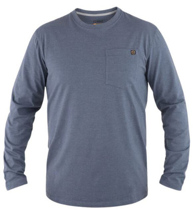 Over Under Clothing Long Sleeve Standing Tall Tee in Navy - Tide and Peak  Outfitters