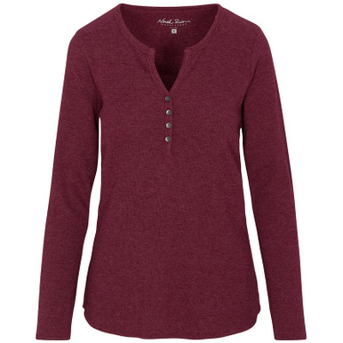 LYANER Women's Long Sleeve Tops V Neck Ruffle Lantern Sleeve Casual