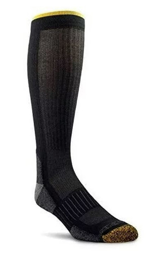 slim fit dress slacks Calf socks Classic in black main image 0