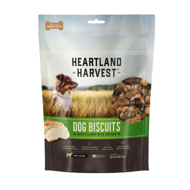 Heartland Harvest Meaty Medium Dog Bisquits 4LBS