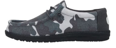 Hey Dude Wally Funk Camouflage Dark Grey Men\'s Slip-On Shoes US 8 EU 41 UK 7 Amazon.com: HEYDUDE Men main image 3