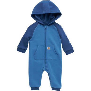 Carhartt Infant Boys Long Sleeve Full Zip Front Hooded Coveralls
