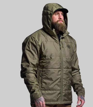 Born Primitive Mens OD Green Tundra Light Jacket 2.0