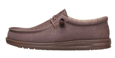 Hey Dude Wally Stretch Canvas Slip On Shoes Sz 13 Loafer Loafers Dark Taupe Hey Dude Wally Stretch Canvas Slip On Shoes Sz 13 Loafer  main image 2