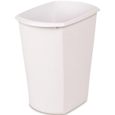 Sterilite - Black 3-Gallon Rectangular Wastebasket