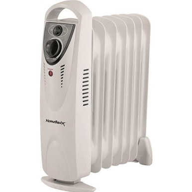 Homebasix Mini Oil Filled Radiator Electric Heater 700 Watts