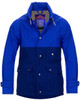 BLUE & NAVY come together as  part of your modern classic wardrobe.
This more active CAGNEY version is a very handsome jacket