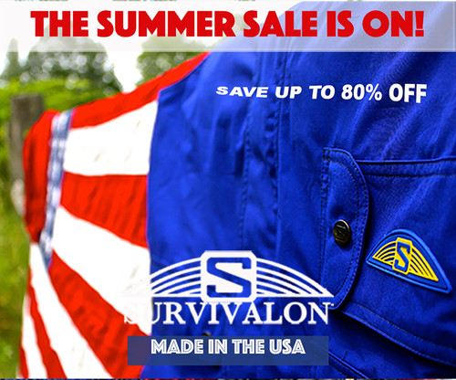 Brag to your friends, show them your quality windbreaker, jacket, vest, or shirt.  THEN TELL THEM WHAT YOU PAID FOR IT!!!! UP TO 80% OFF NOW! www.survivalon-llc.com