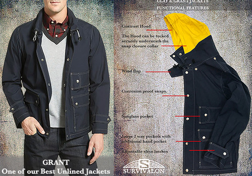 A perfect all around jacket that we named after President Ulysses S. Grant