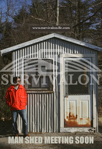 Some guys have their own MAN SHED. A place to hang out one at a time or all of the guys. Yes they enjoy women and children, its just that there is this one spot for guy talk.