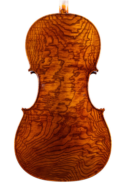 Professional Flamed Ash Stradivari Cello 4/4 without Setup #C27
