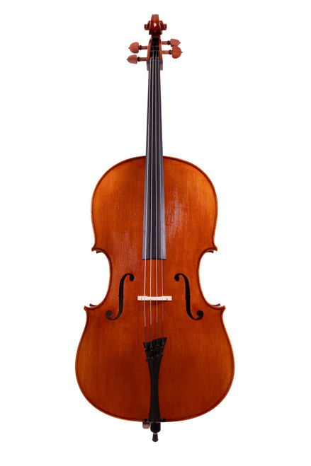 Professional Level Flamed Poplar Montagnana Cello 4/4   #95