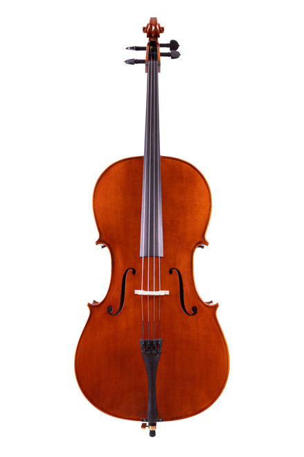 Professional Level Stradivari Cello 4/4 Figured Maple   #110