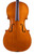 Professional Stradivari Highly Flamed Maple Cello 4/4 without Setup #C17