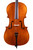 Professional Level Goffriller Cello 4/4 Flamed Maple Back #75