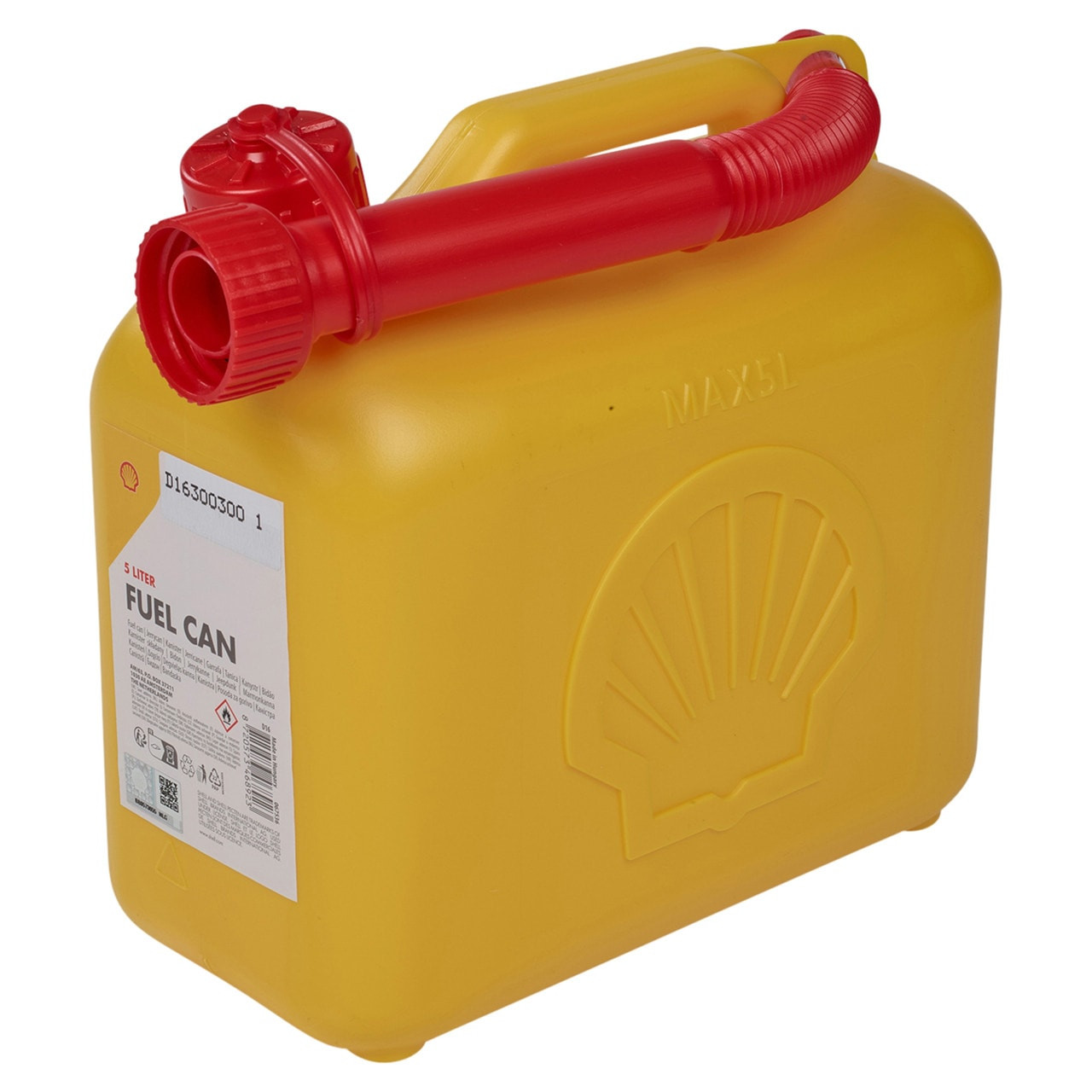 Shell Gas Container 5L Shell Fuel Jerry Can