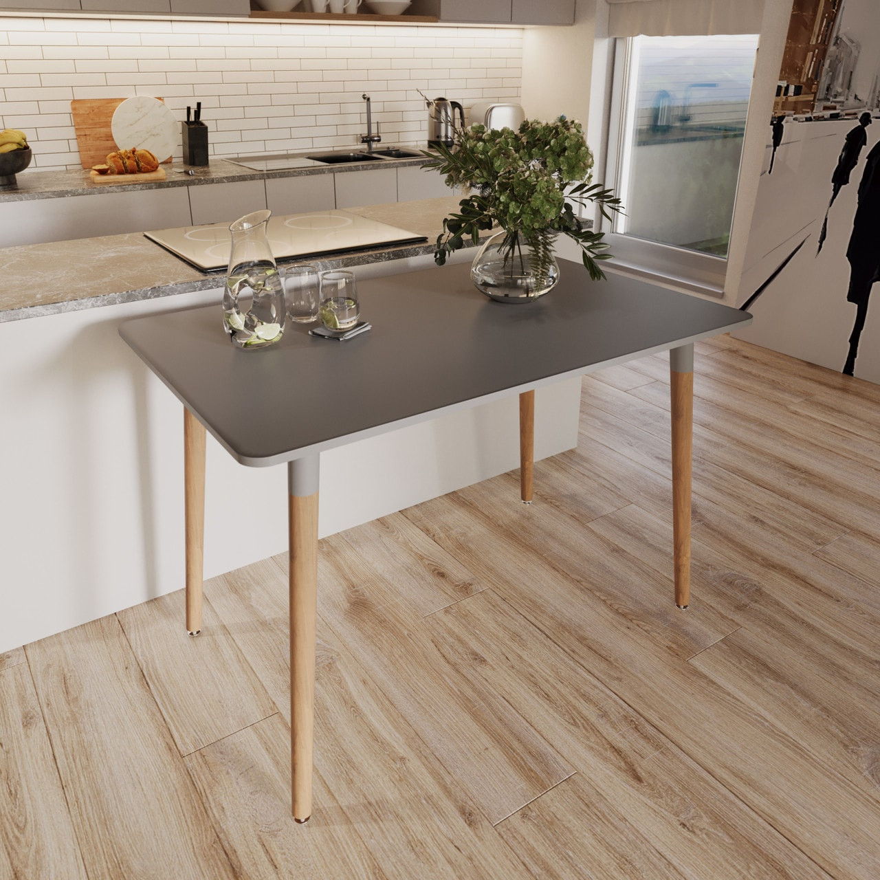 Scandi Style Rectangular Table