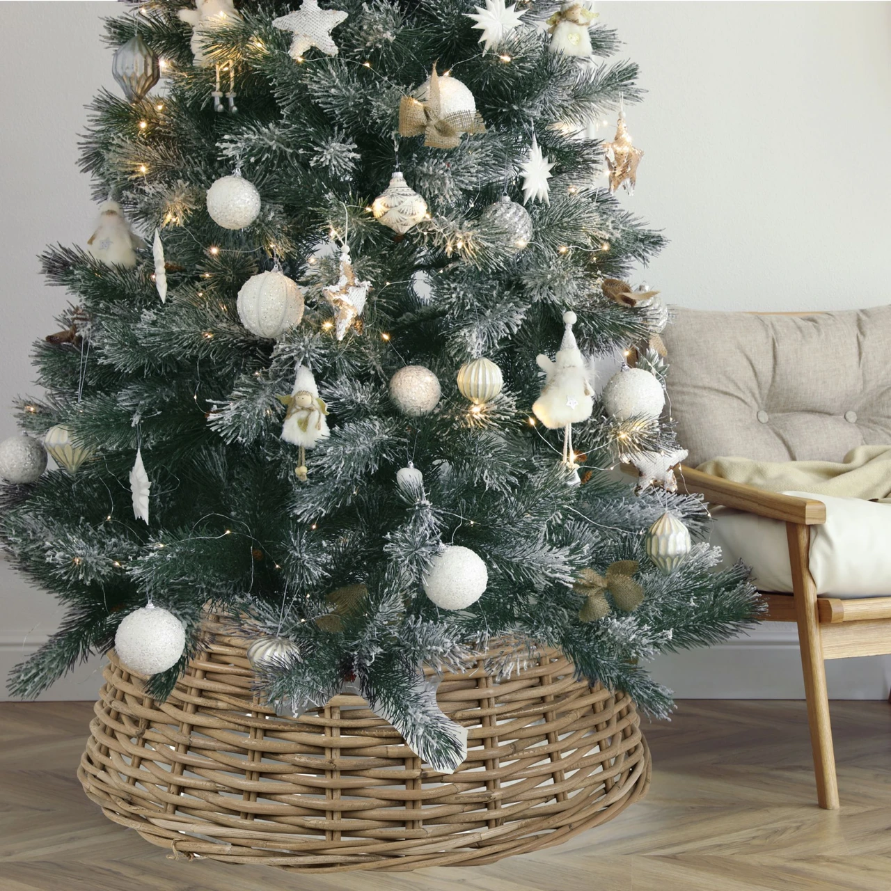 tree basket Christmas Tree Stands Skirts