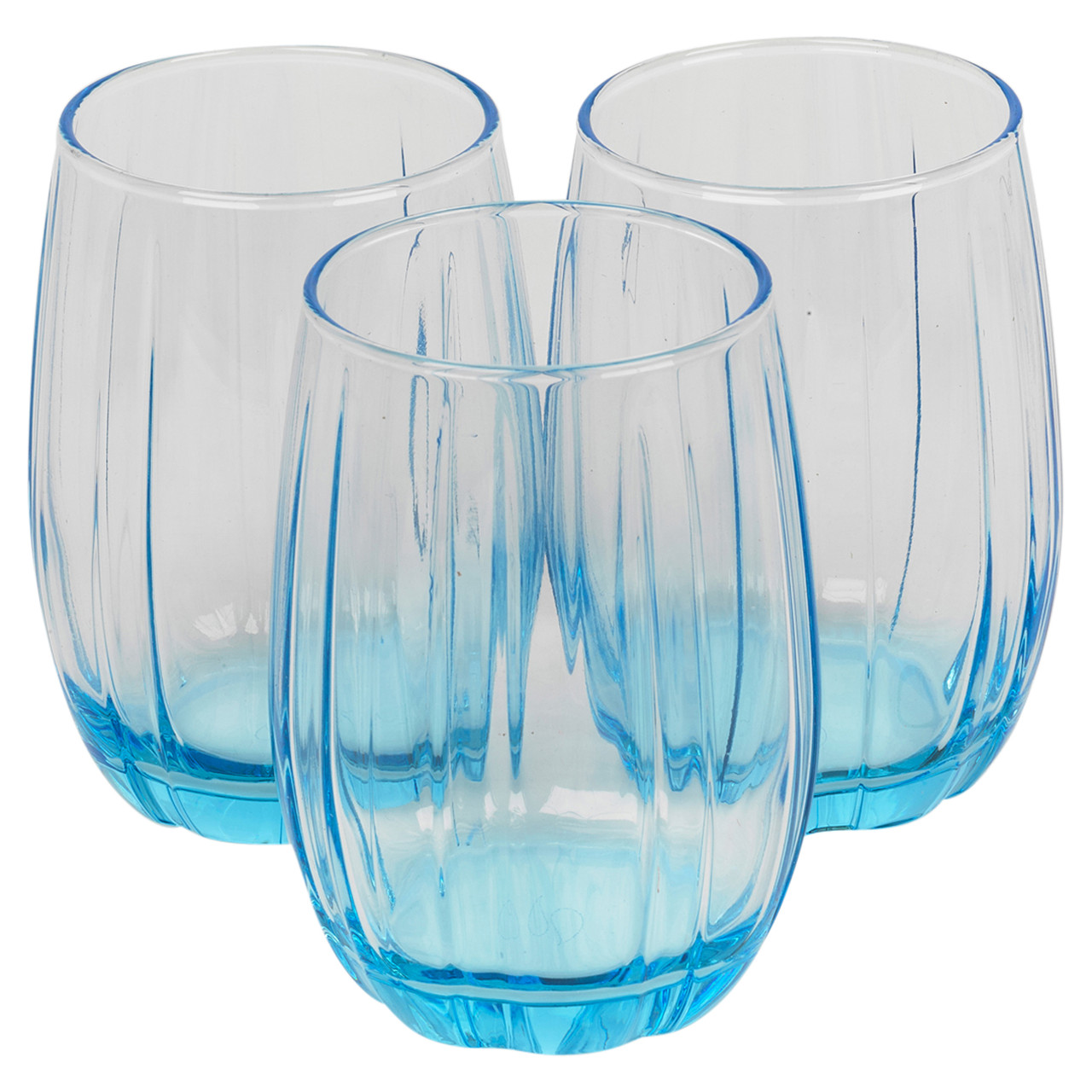 Pasabahce Coloured Drinking Glasses Tumblers Set