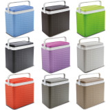 24L Rattan Design Cooler Lunch Box with 2 Ice Packs