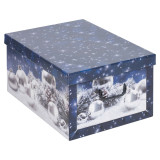 Large 45L Christmas Xmas Storage Box with Lids