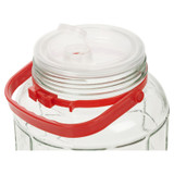 3L Clear Glass Airtight Storage Food Jar