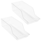 2Pcs Kitchen Fridge Storage Can Rack Organizer