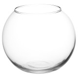12x Round Glass Flower Vase Bowl