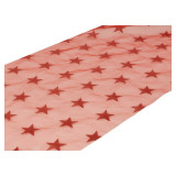 200 x 36cm Fabric Table Runner Roll with Glitter