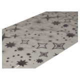 200 x 36cm Fabric Table Runner Roll with Glitter