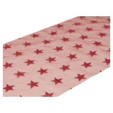 200 x 36cm Fabric Table Runner Roll with Glitter