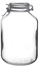 Bormioli Rocco Round Storage Jar Clear Lid 5L