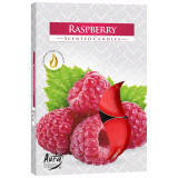 Set of 18 Raspberry Scented Tea light Candles