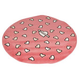 100cm Love Glow In The Dark Rug Round Kids Mat
