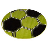 100cm Love Glow In The Dark Rug Round Kids Mat