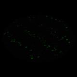 100cm Love Glow In The Dark Rug Round Kids Mat