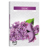 Set of 18 Lilac Scented Tea light Candles