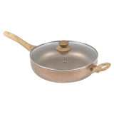 28cm Rose Gold Induction Deep Sauté Pan