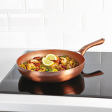 28cm Frying Pan Ceramic Copper Steel