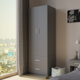 Orlando 2 Door 2 Drawer Wardrobe