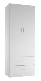 Orlando 2 Door 2 Drawer Wardrobe