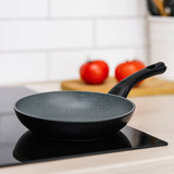Forgecross 24cm Non-Stick Aluminium Frying Pan (Black)
