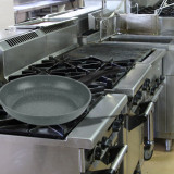 28cm Forged Carbon Steel Marble Grey Frying Pan