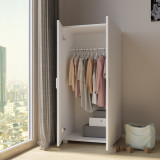 White 3-Piece Compact Bedroom Set