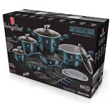 18-Piece Aluminium Cookware Set With Utensils
