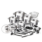 26-Piece Stainless Steel Nonstick Cookware Set