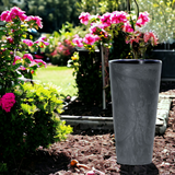 200mm Concrete Effect Flower Plant Pot